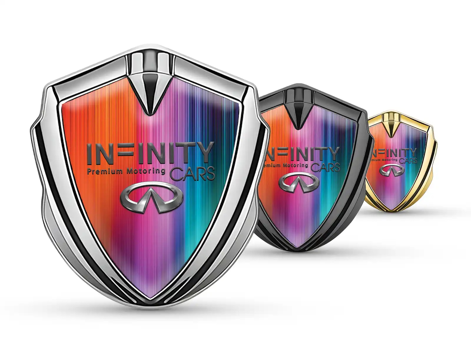 Infiniti Emblema Abovedado Insignia Limitada Estilo Chic